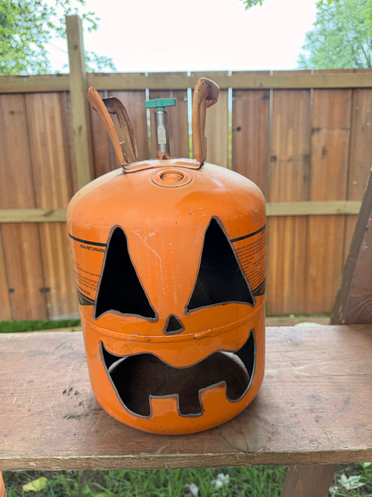 Hand cut Jack-o-lantern B10