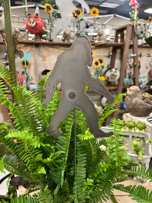 Mini big foot fist yard stake
