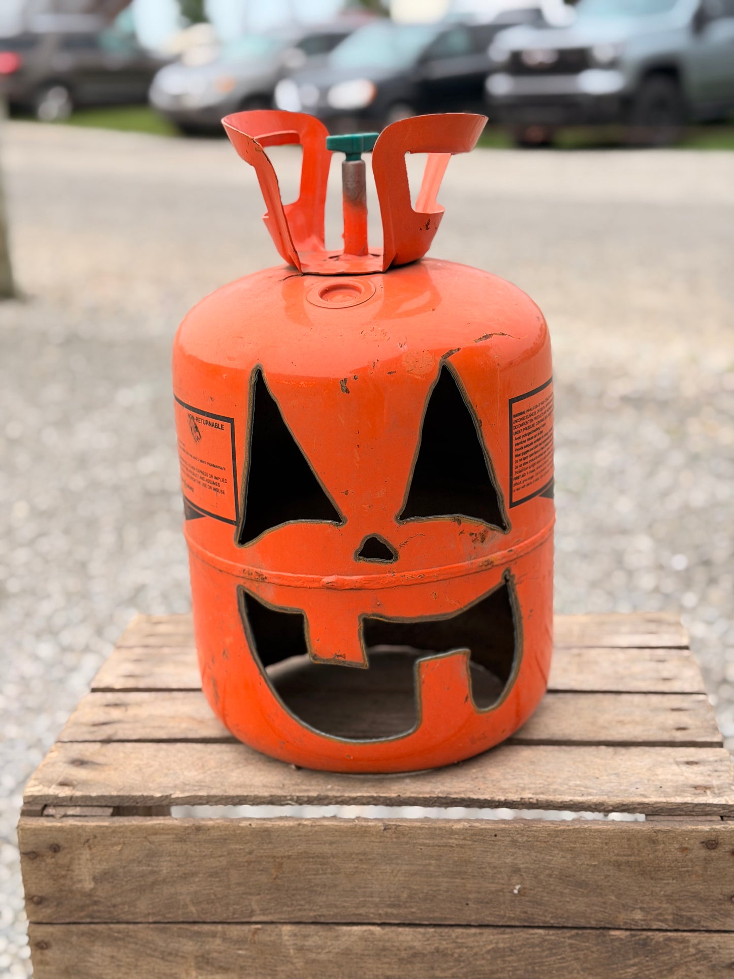 Hand cut Jack-o-lantern A6