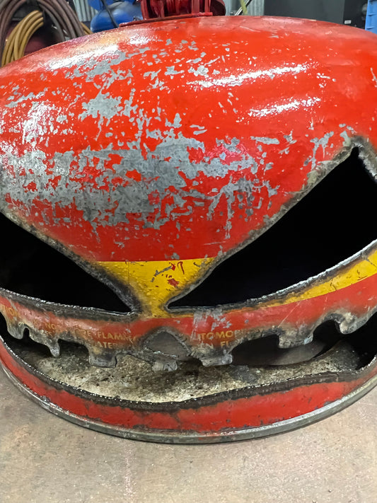 Squatty gas can jack-o-lantern please read description