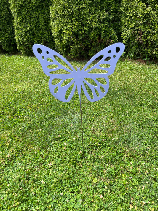 Butterfly yard stake