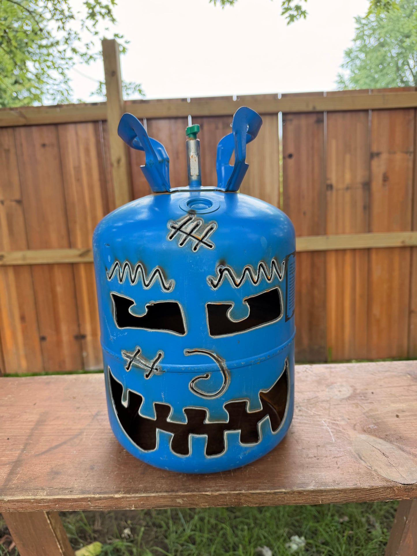 Hand cut Jack-o-lantern B3
