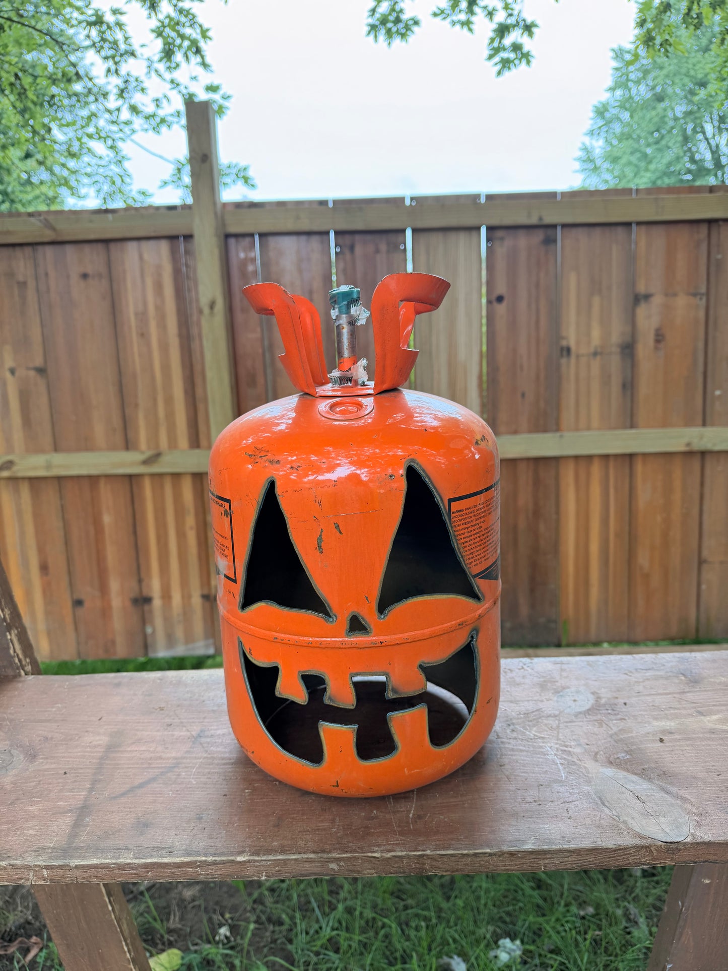 Hand cut Jack-o-lantern B2