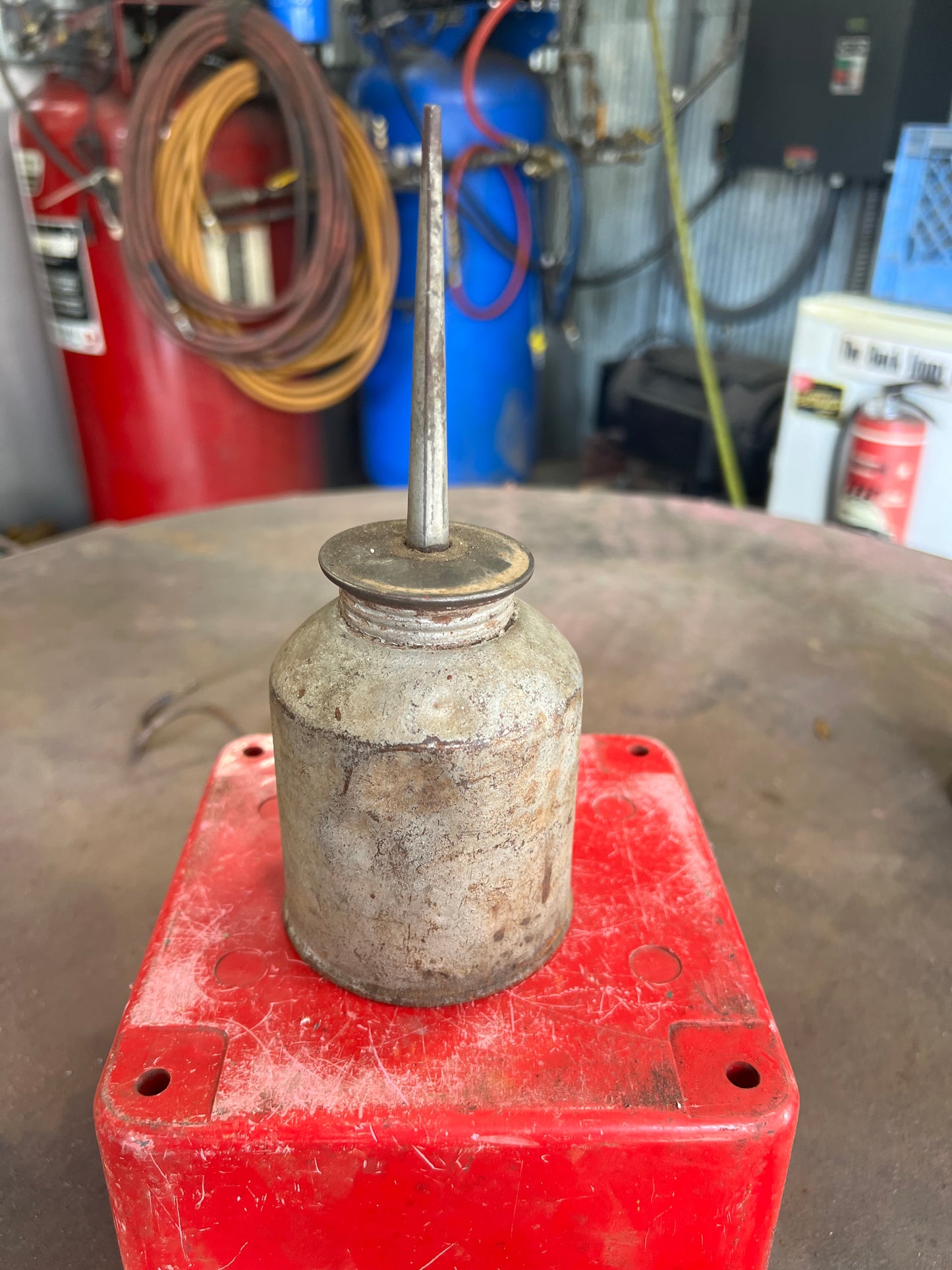 Vintage Jack-o-lantern oiler A1