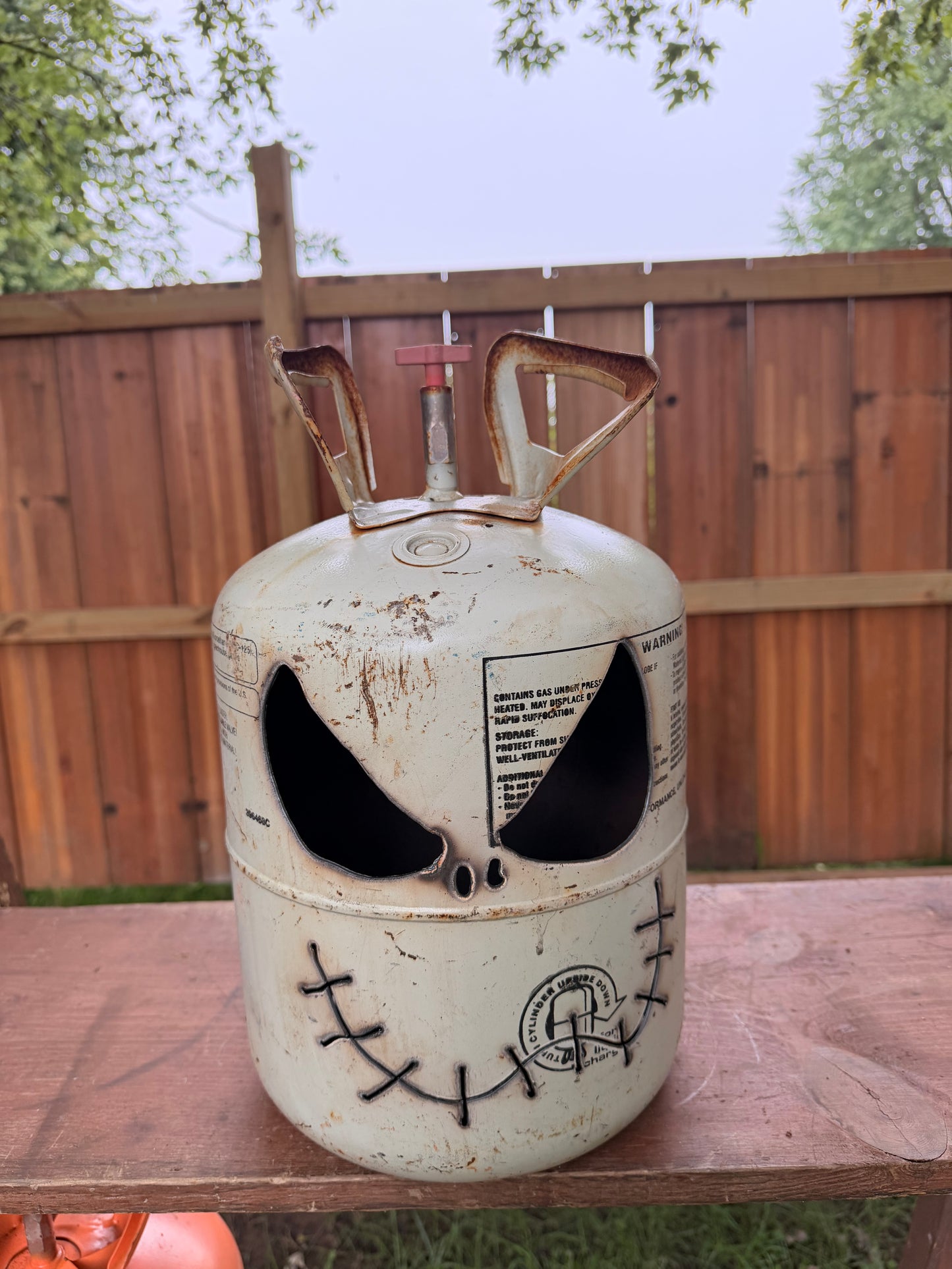 Hand cut Jack-o-lantern B9